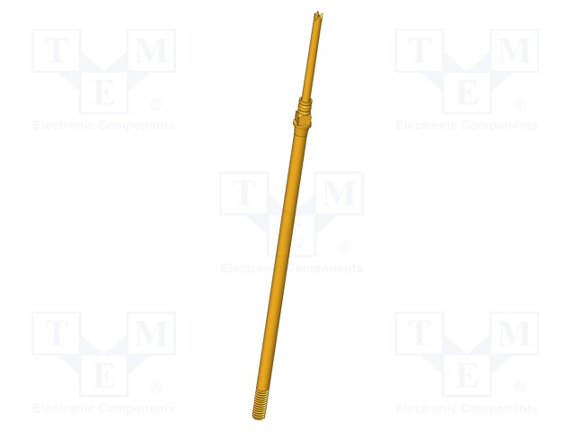 Needle-like test probe; Operational spring compression: 4.3mm