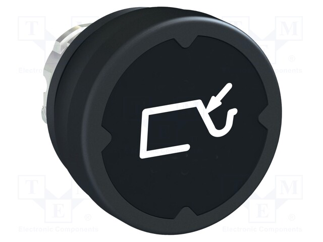 Switch Actuator, Black, Schneider Harmony XB4 Series 22mm Pushbutton Switches