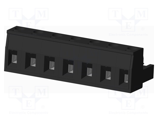 Connector: pluggable terminal block; plug; female; straight; 300V