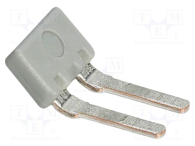 Insertion bridge for plugs featuring a screw connection with