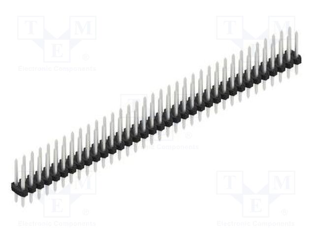 Connector: pin strips; pin header; male; PIN: 70; 2mm; THT; 2x35