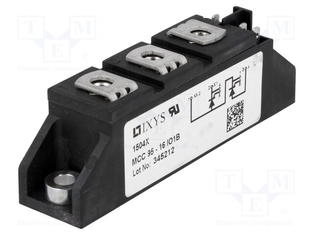 Module: thyristor; double series; 1.6kV; 116A; TO240AA; Ufmax: 1.5V