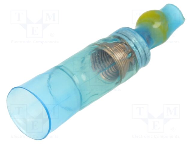 Quick splice; soldering; yellow; 12mm2; Variant: end connector