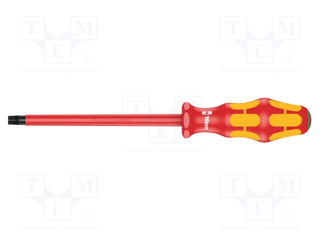 Screwdriver; insulated; Torx®; TX45; Blade length: 150mm; 1kVAC