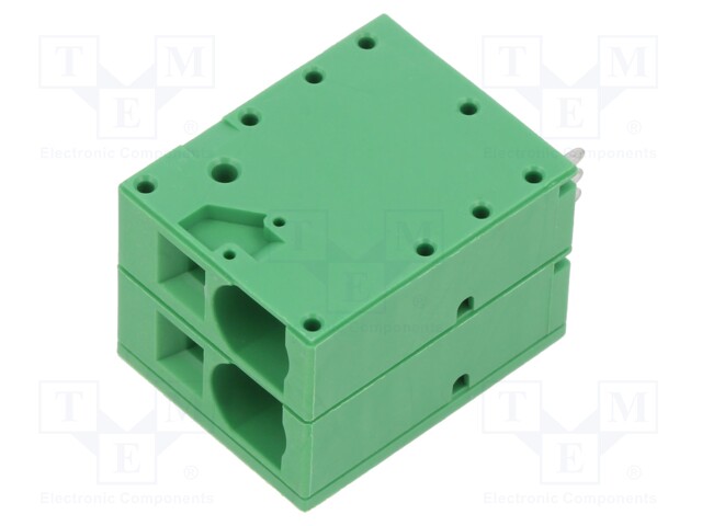 PCB terminal block; Contacts ph: 10mm; ways: 2; straight; terminal