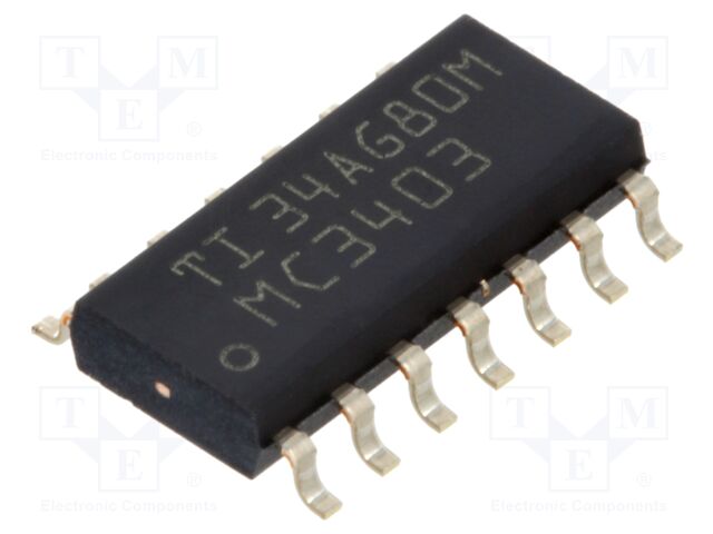 IC: operational amplifier