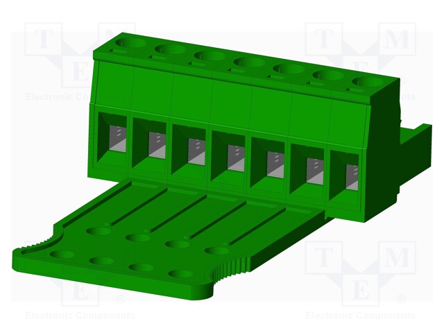 Connector: pluggable terminal block; plug; female; straight; 5mm