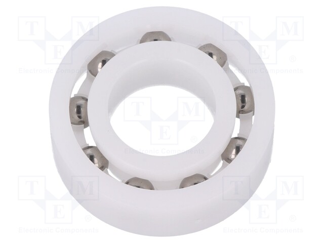 Bearing: ball; Øint: 20mm; Øout: 42mm; W: 12mm; Cage: polyamide