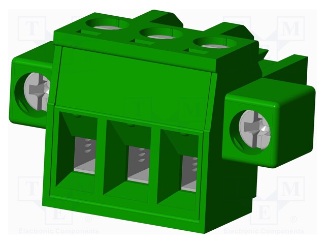 Connector: pluggable terminal block; plug; female; straight; 12A