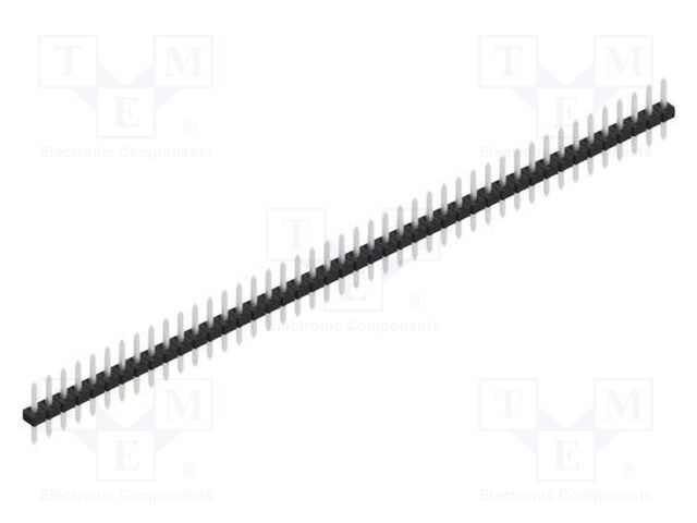 Connector: pin strips; pin header; male; PIN: 44; 2mm; THT; 1x44