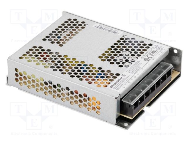 Power supply: switching; for building in; 100W; 24VDC; OUT: 1