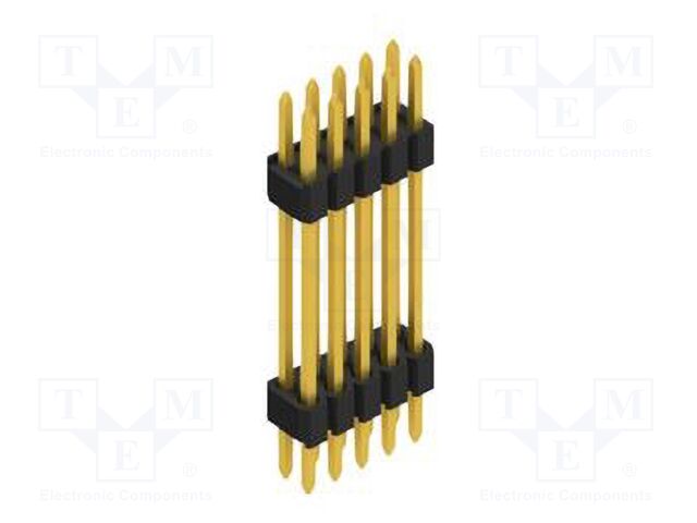 Connector: pin strips; pin header; male; PIN: 10; 1.27mm; THT; 2x5