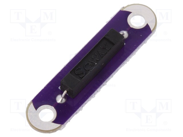 Sensor: reed switch; LilyPad; metalic holes