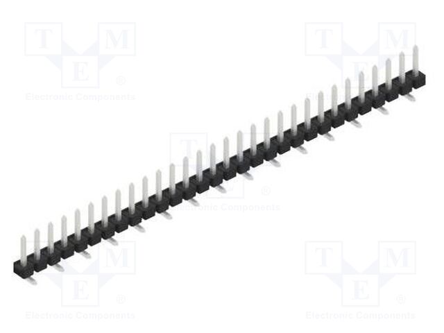 Connector: pin strips; pin header; male; PIN: 30; 2.54mm; SMT; 1x30