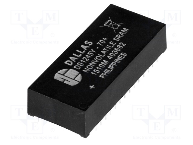 SRAM memory; NV SRAM; 128kx8bit; 5V; 70ns; EDIP32; parallel