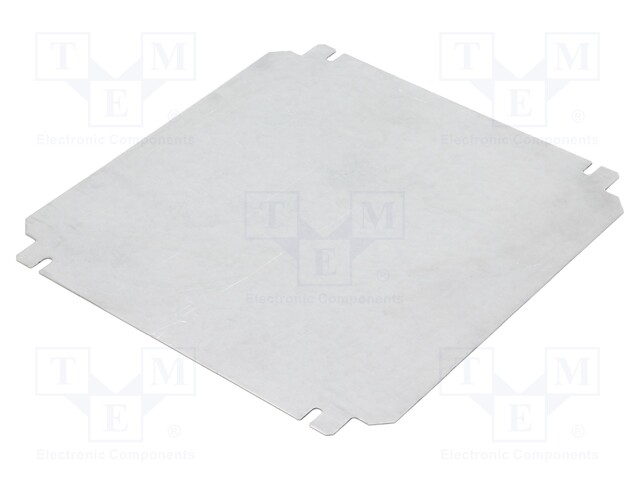 Mounting plate; galvanised steel; W: 300mm; L: 300mm; NSYSBM303012