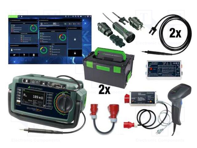 Meter: appliance meter; touch screen,LCD; VAC: 0÷300V; 10kΩ÷300MΩ