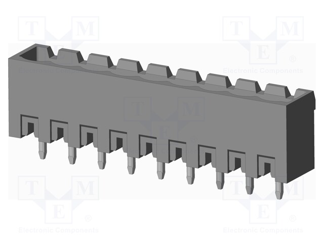 Connector: pluggable terminal block; socket; male; on PCBs