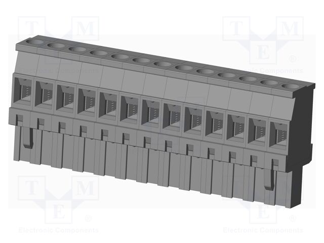 Connector: pluggable terminal block; plug; female; angled 90°