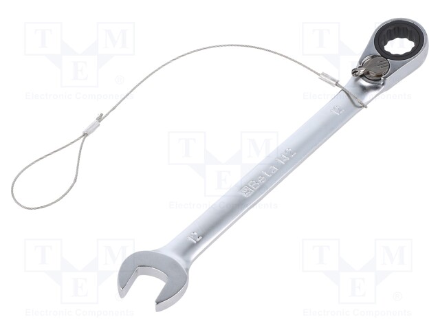 Wrench; combination spanner; to work at altitude,with ratchet