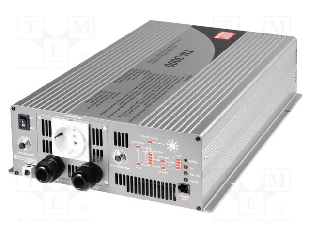 Converter: dc/ac; 42÷60VDC; 230VAC; 3000W; Out: mains 230V; 92%