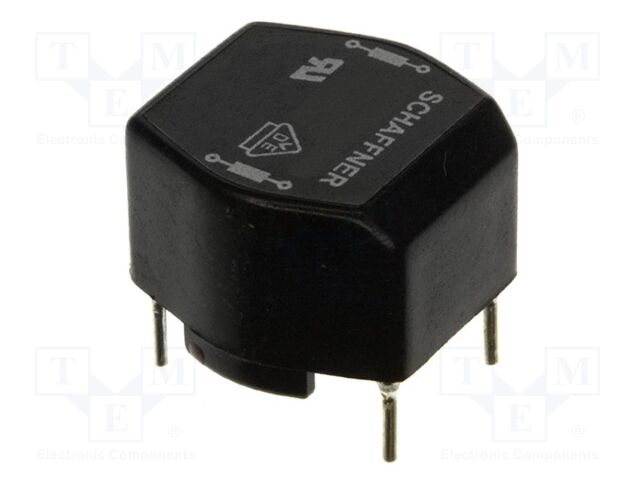 Inductor: wire with current compensation; THT; 15mH; 500mA; 700mΩ