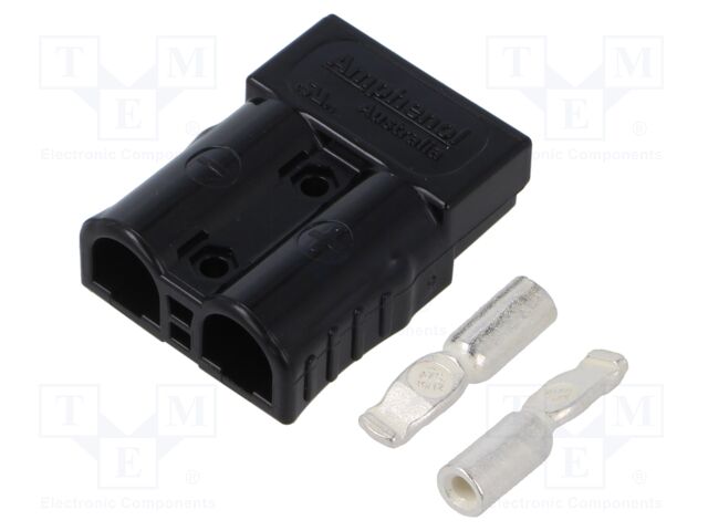 Connector: DC supply; plug; hermaphrodite; AXC50; 600V; PIN: 2; 50A