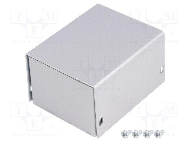 Enclosure: multipurpose; X: 57mm; Y: 72mm; Z: 43mm; AL BOX; aluminium