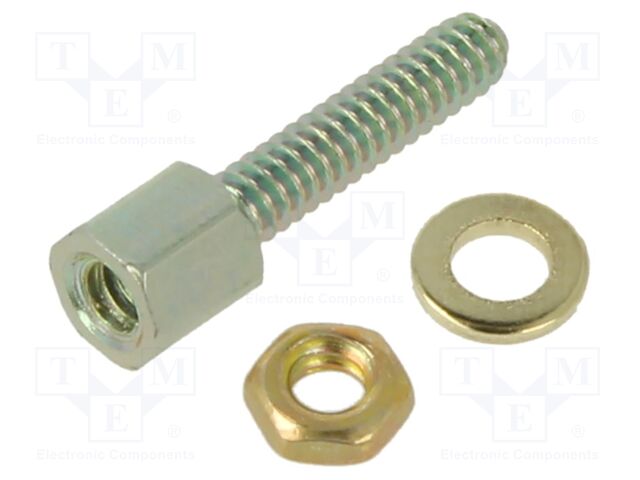 Spacer: screwed spacer sleeve