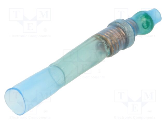 Quick splice; soldering; green; 2.4mm2; Variant: end connector