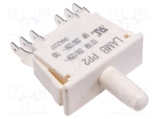 DETECTOR SWITCH, DPDT, STRAIGHT