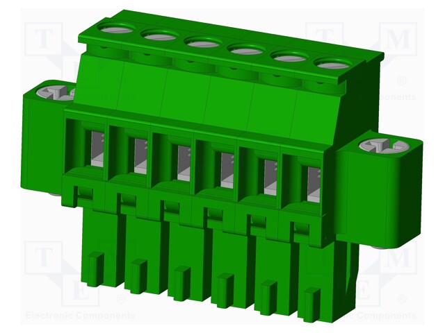 Connector: pluggable terminal block; plug; female; angled 90°