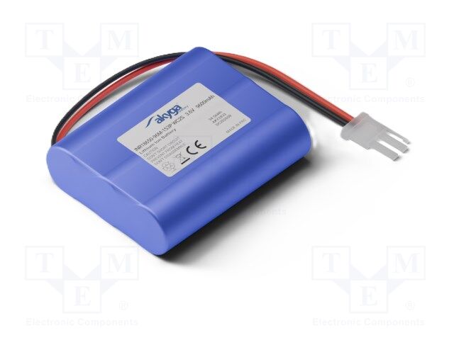 Re-battery: Li-Ion; 3.6V; 9600mAh; CP-01102010socket; -20÷60°C