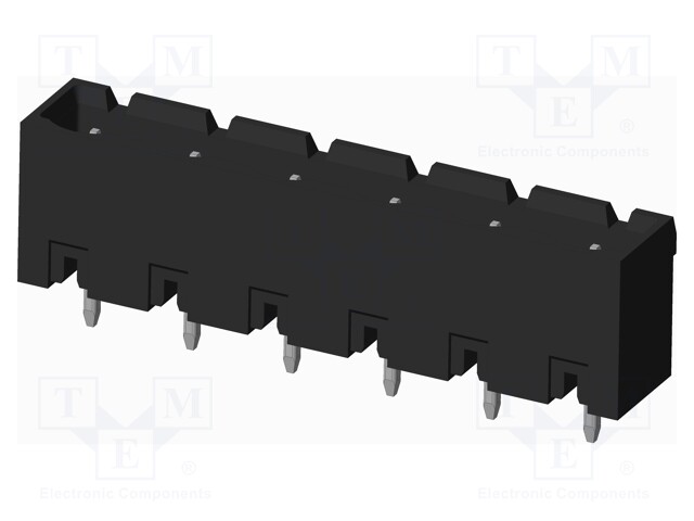 Connector: pluggable terminal block; socket; male; on PCBs