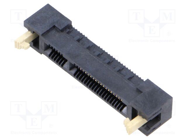 Connector: PCB to PCB; female; PIN: 50; 0.8mm; HSEC8; gold-plated