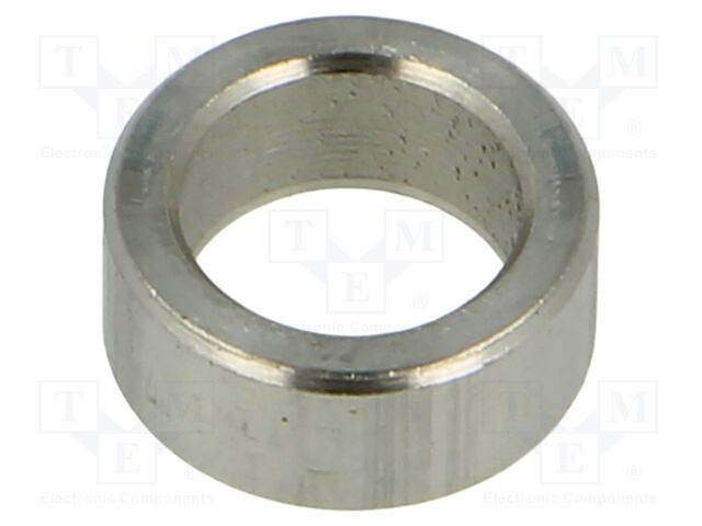Spacer sleeve; 8.2mm; cylindrical; stainless steel; Out.diam: 5mm