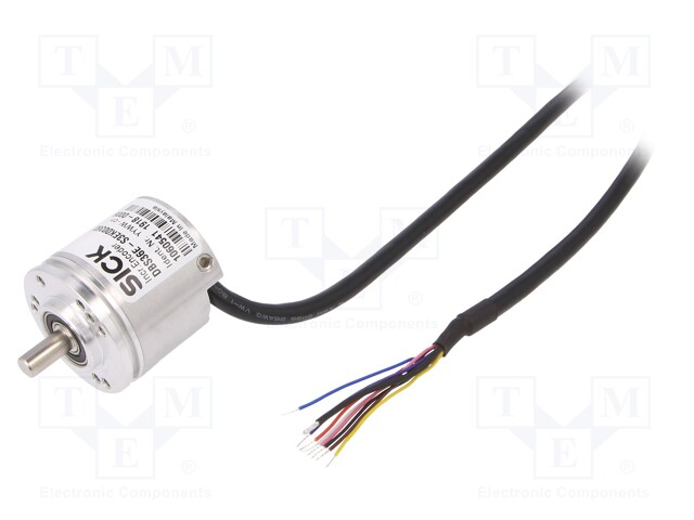 Encoder: incremental; Usup: 7÷30VDC; 360imp/revol; shaft 6mm; IP65