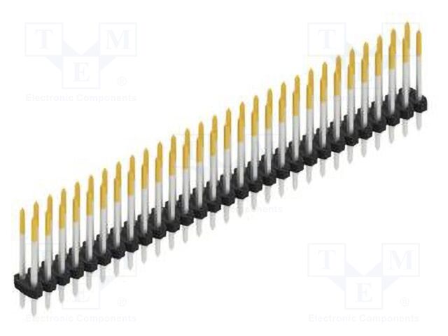 Connector: pin strips; pin header; male; PIN: 58; 2mm; THT; 2x29