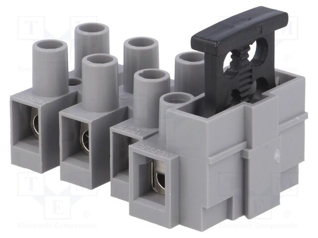 Terminal block; screw terminal; ways: 4; 0.5÷2.5mm2; terminals: 8