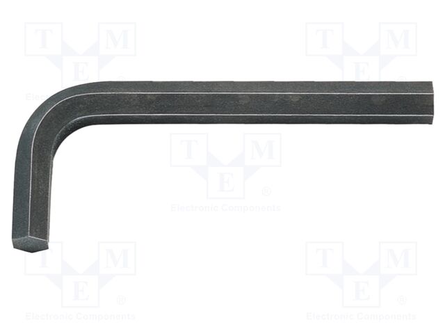 Wrench: hex key; HEX 1/2"; Overall len: 149mm; Plating: oxidized