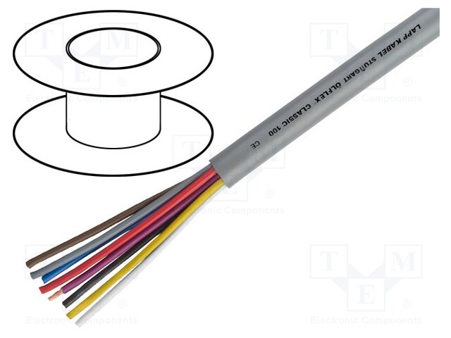 Wire; stranded; Cu; ÖLFLEX® CLASSIC 100; 4x0,5mm2; unshielded