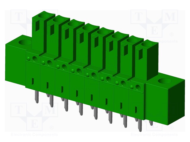 Connector: pluggable terminal block; socket; female; straight