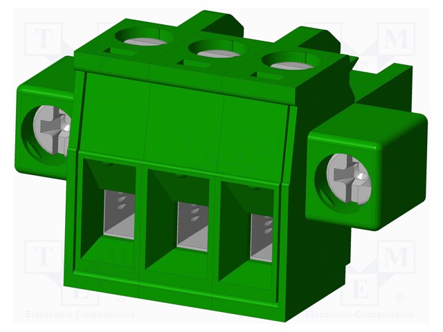 Connector: pluggable terminal block; plug; female; straight; 12A