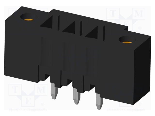 Connector: pluggable terminal block; socket; male; vertical; SMT