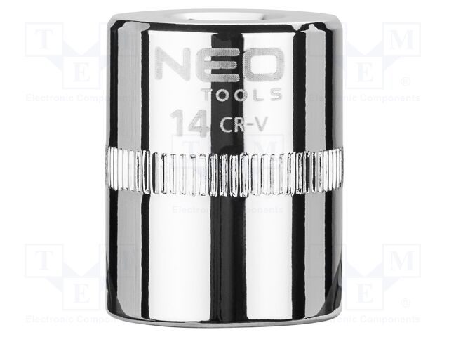 Socket; 6-angles,socket spanner; HEX 14mm; 1/4"; SUPERLOCK