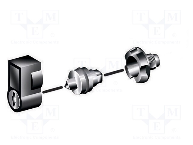 Lock; Thalassa PLM,for enclosures; Key code: 2433A