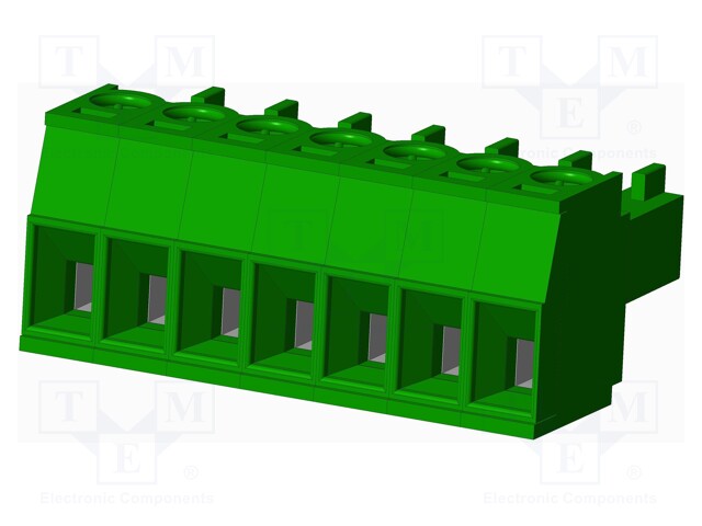 Connector: pluggable terminal block; plug; female; straight; 10A