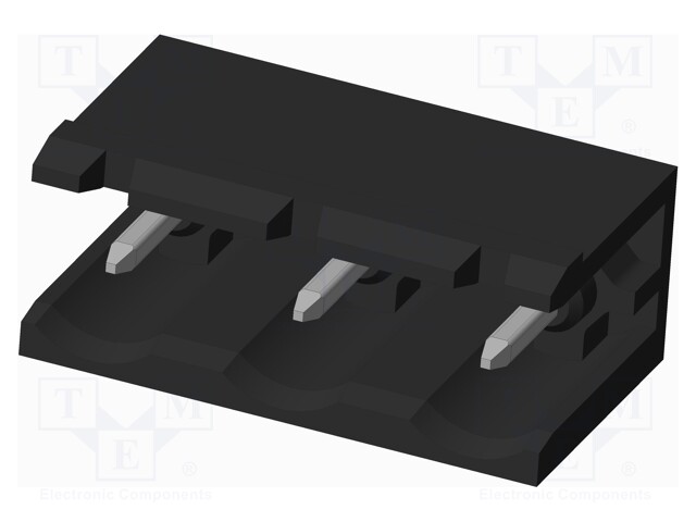 Connector: pluggable terminal block; socket; male; on PCBs