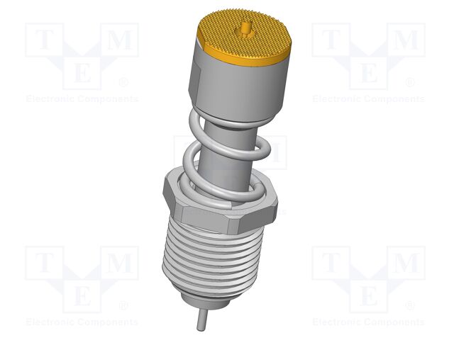 Test needle; Operational spring compression: 4.4mm; 125A; Ø: 18mm