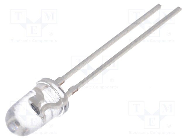 Phototransistor; λp max: 570nm; 6V; 20°; Lens: transparent; Ø: 5mm